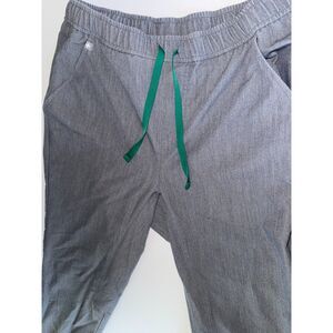 Figs Women's Size Medium Gray Jogger Scrub Bottom Pants